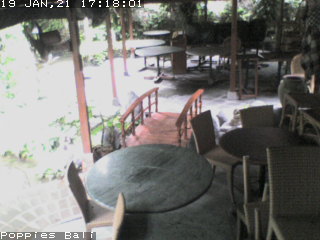 Poppies Restaurant Bali cam 2 Bali Indonesia - Webcams Abroad live images